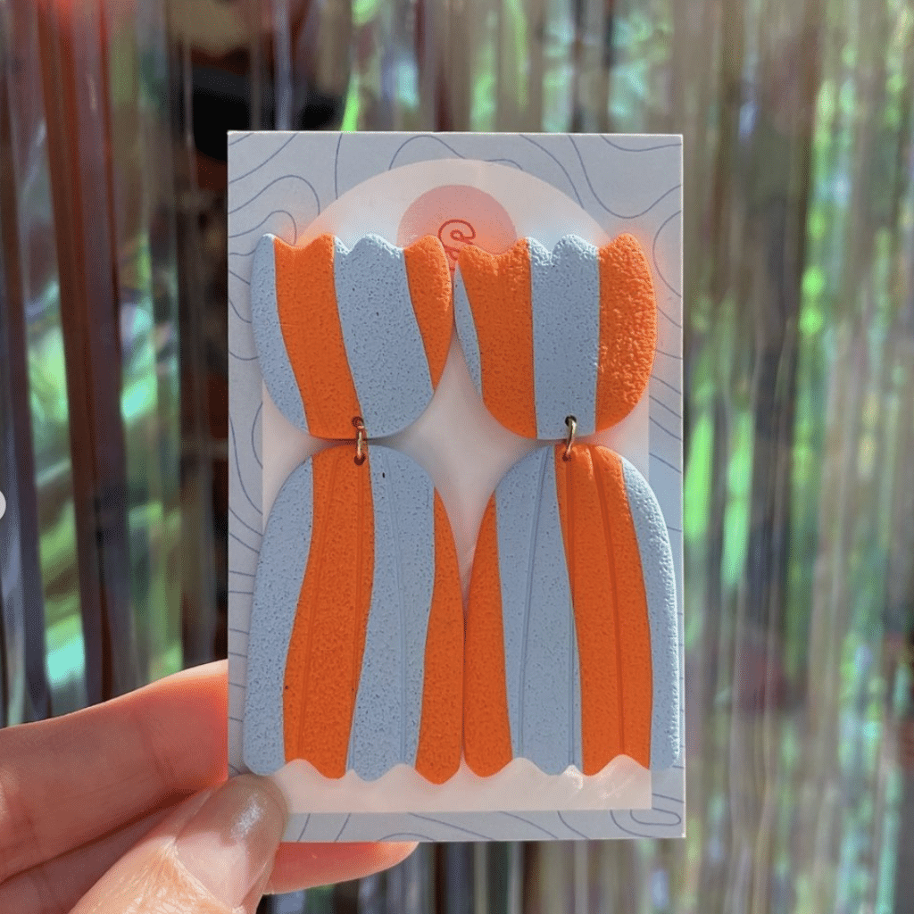 Bijou coloré créé par Saboom