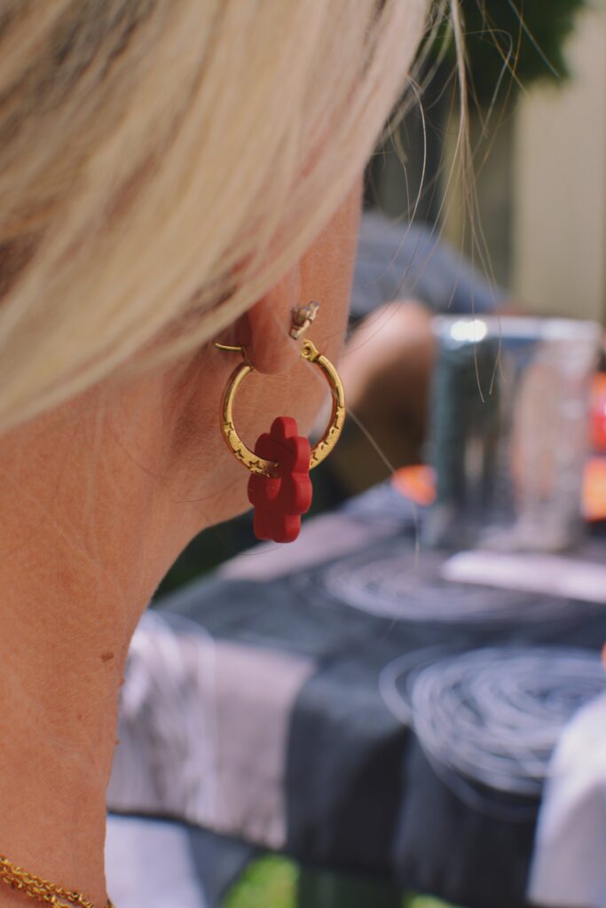 Bijou coloré créé par Saboom