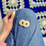 Boucles d'oreilles colorées argile polymère jaune lila opale saboom