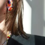 boucles d'oreilles colorées Saboom