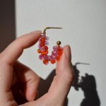 boucles d'oreilles colorées Saboom