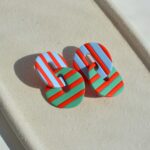 Boucles d'oreilles colorées Saboom