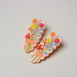 Barrette Saboom bouquet champêtre